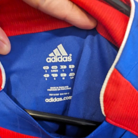 Adidas France World Cup 2006 Zidane Home Blue Jersey Size Small - Picture 5 of 12